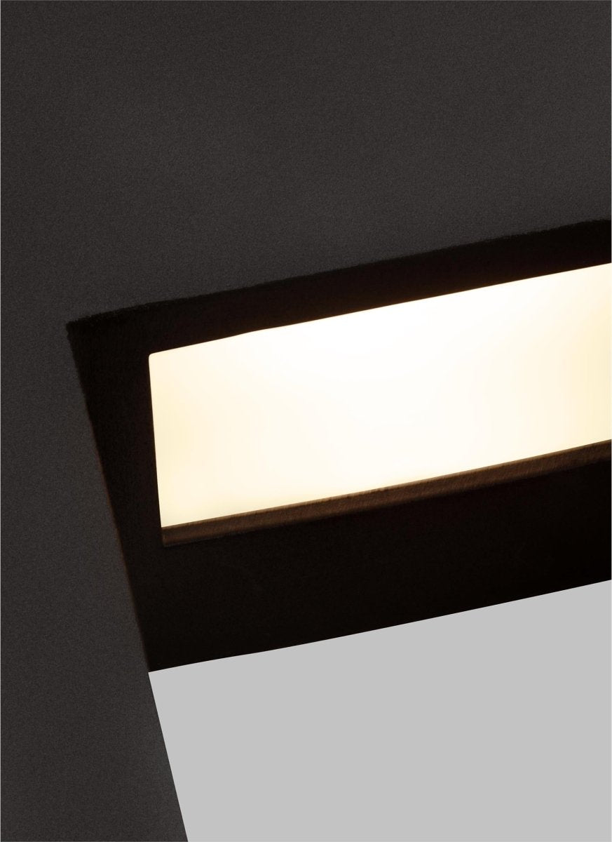 Murale extérieure Testa - Noir 5 3/4" 16" by Visual Comfort Studio | Luminaires & cie