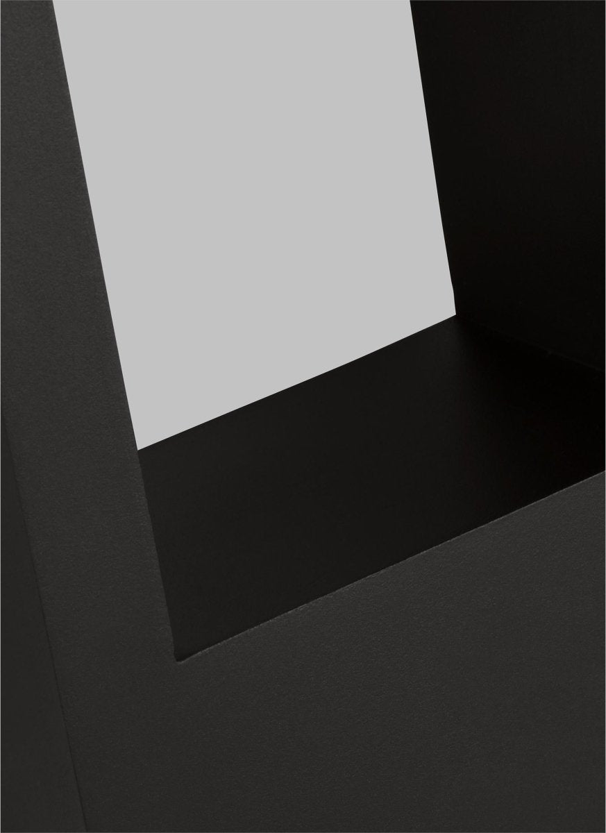 Murale extérieure Testa - Noir 7" 20" by Visual Comfort Studio | Luminaires & cie