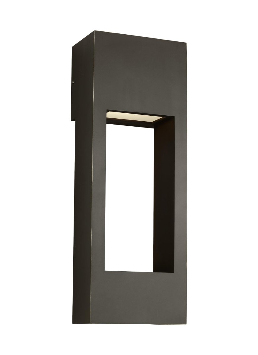 Murale extérieure Testa - Bronze antique 7" 20" by Visual Comfort Studio | Luminaires & cie