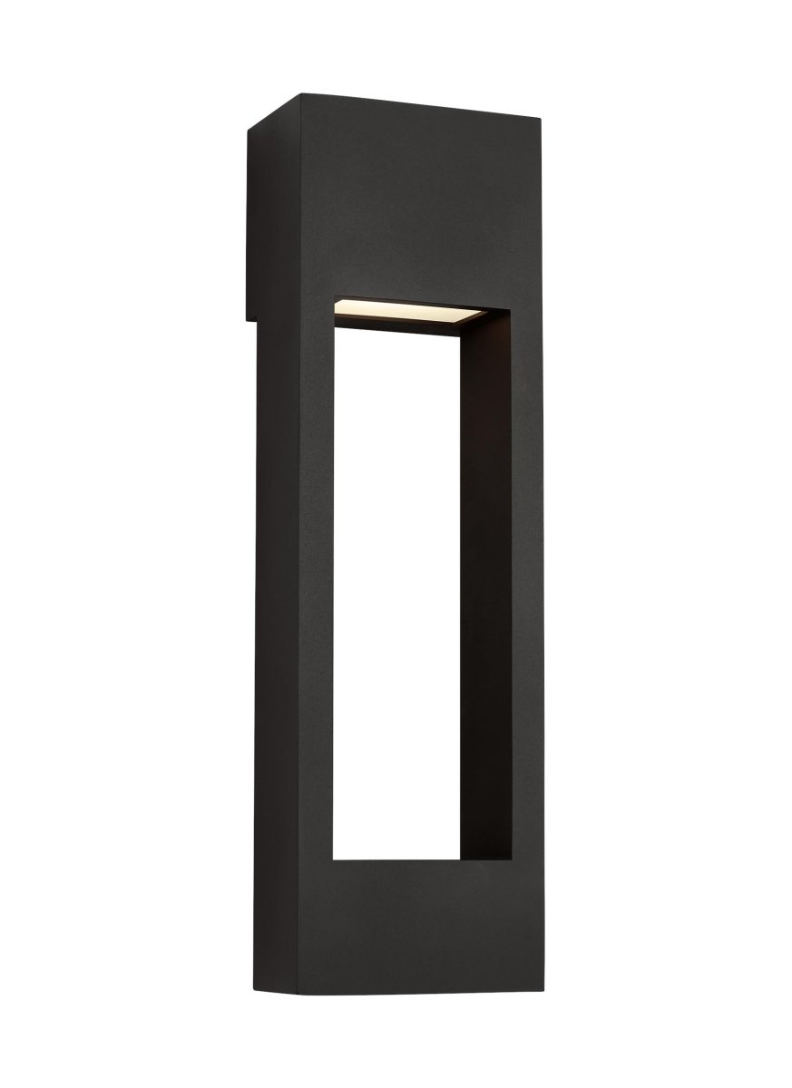 Murale extérieure Testa - Noir 7" 24" by Visual Comfort Studio | Luminaires & cie