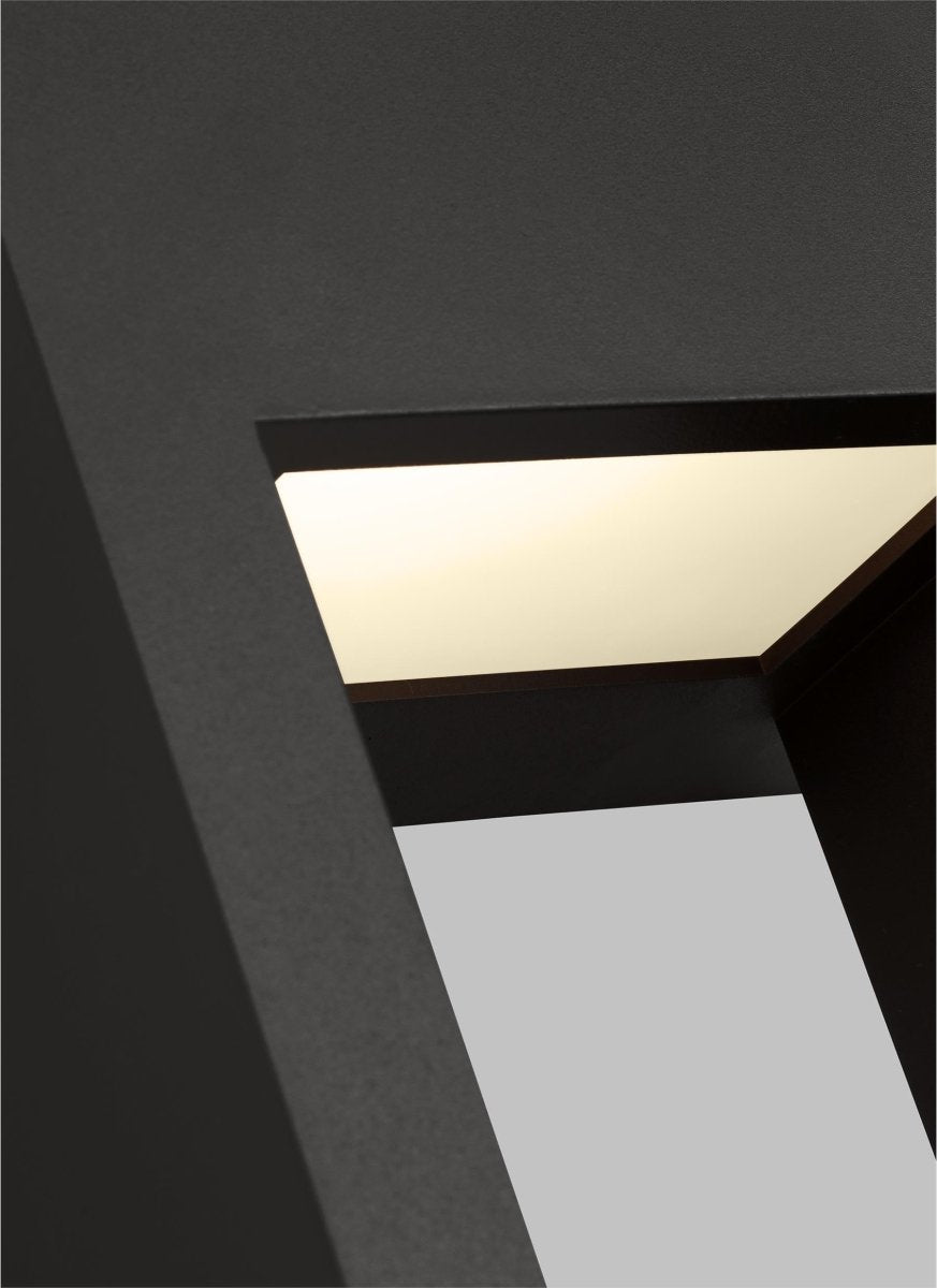 Murale extérieure Testa - Noir 7" 24" by Visual Comfort Studio | Luminaires & cie
