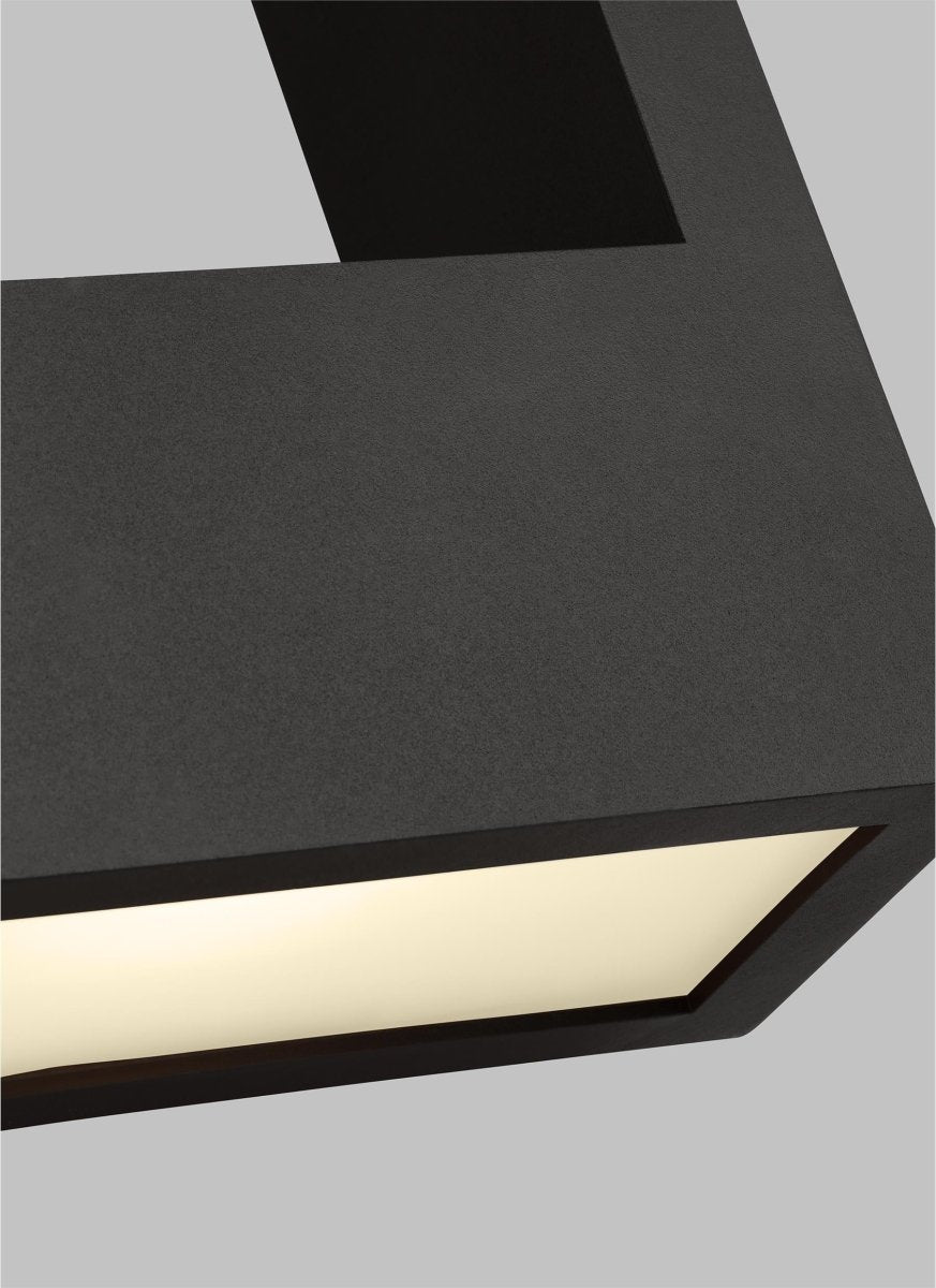 Murale extérieure Testa - Noir 7" 24" by Visual Comfort Studio | Luminaires & cie