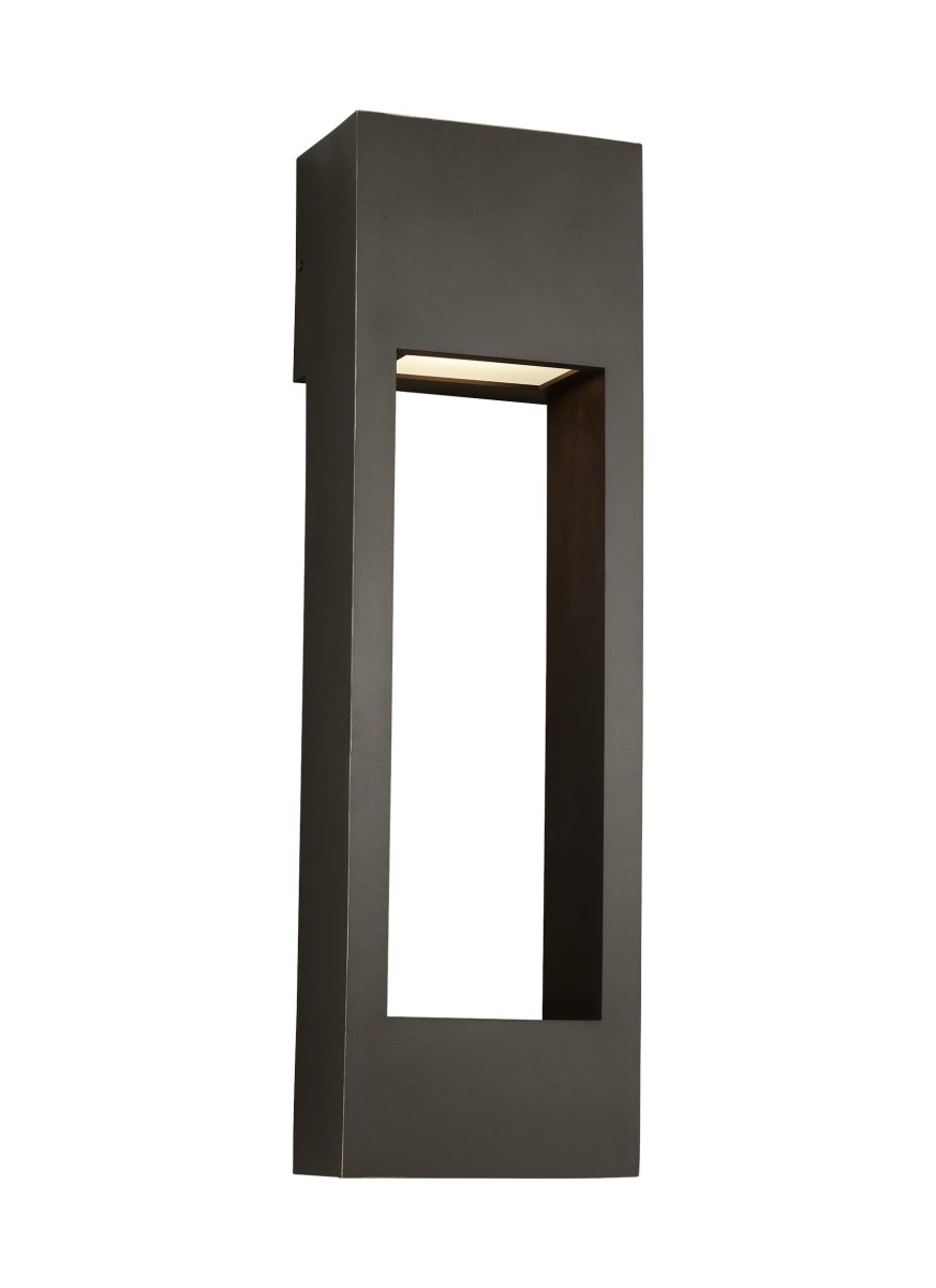 Murale extérieure Testa - Bronze antique 7" 24" by Visual Comfort Studio | Luminaires & cie