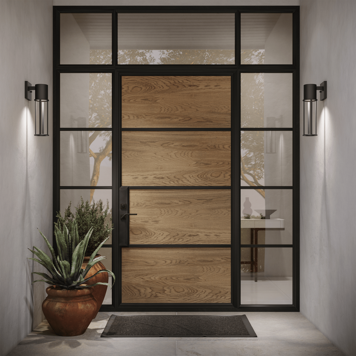Murale extérieure Union - Noir 15 3/4" by Visual Comfort Studio | Luminaires & cie