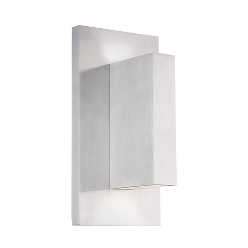 Murale extérieure Vista - Nickel brossé by Kuzco Lighting | Luminaires & cie