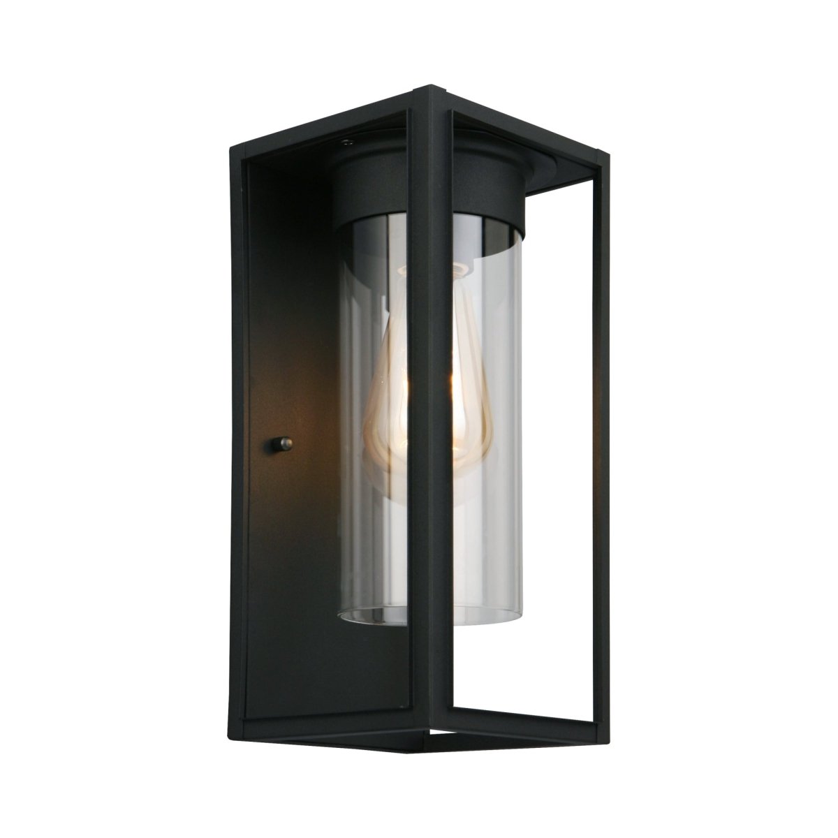 Murale extérieure Walker Hill - Noir 5 1/4" by Eglo | Luminaires & cie