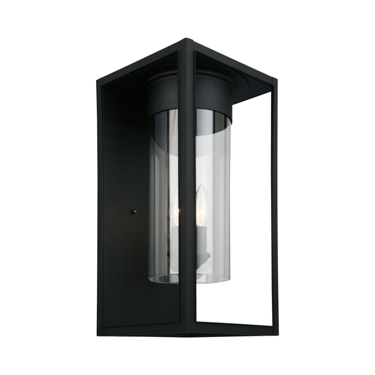 Murale extérieure Walker Hill - Noir 9 1/4" by Eglo | Luminaires & cie