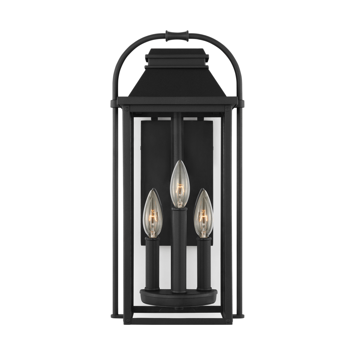 Murale extérieure Wellsworth - Black texturé Clair 8 1/2" by Visual Comfort Studio | Luminaires & cie