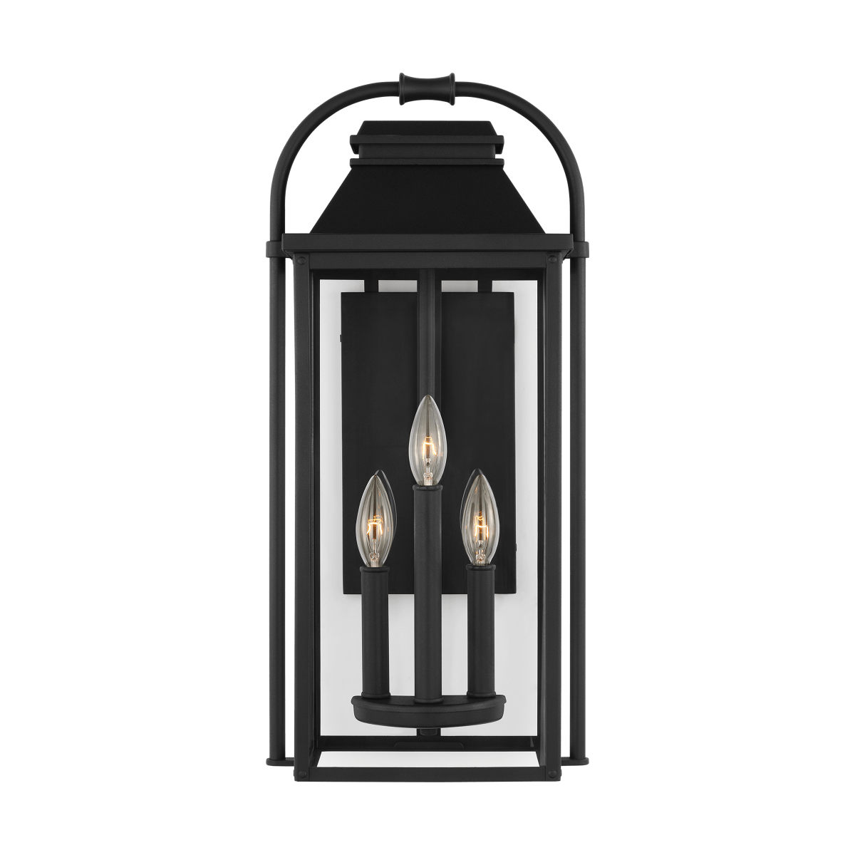 Murale extérieure Wellsworth - Black texturé Clair 10 1/2" by Visual Comfort Studio | Luminaires & cie