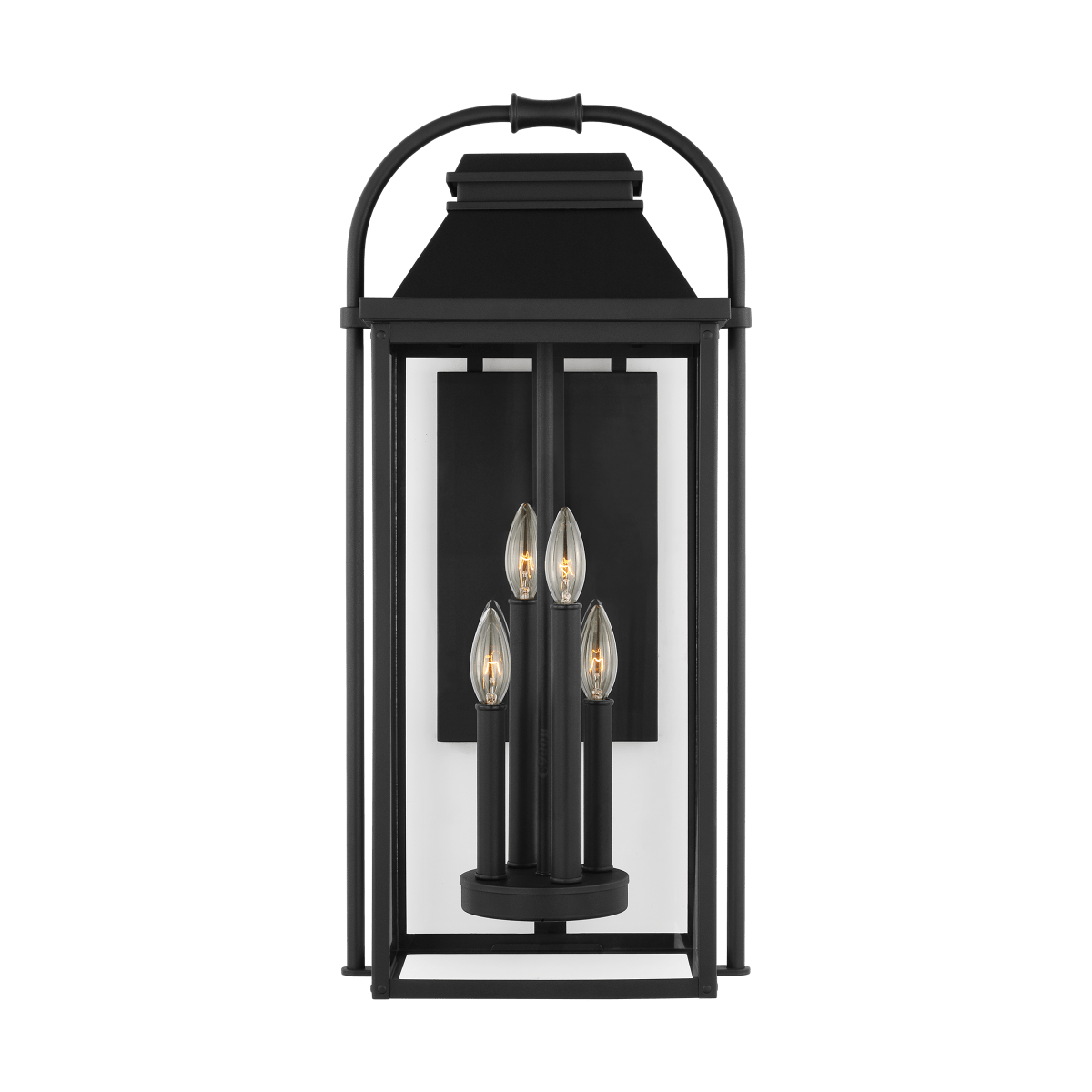 Murale extérieure Wellsworth - Black texturé Clair 12 1/2" by Visual Comfort Studio | Luminaires & cie