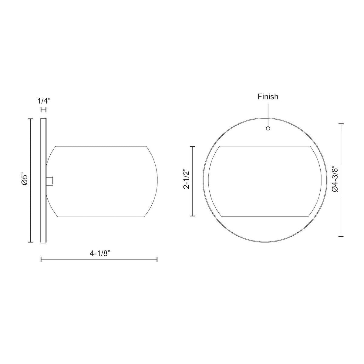 Applique murale Flux Blanc – vue 2