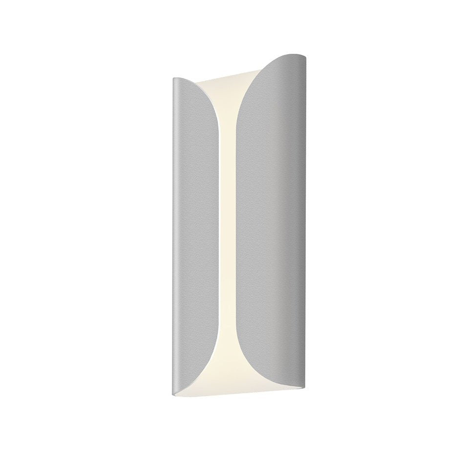 Murale Folds - Gris texturé 13.75" by Sonneman | Luminaires & cie