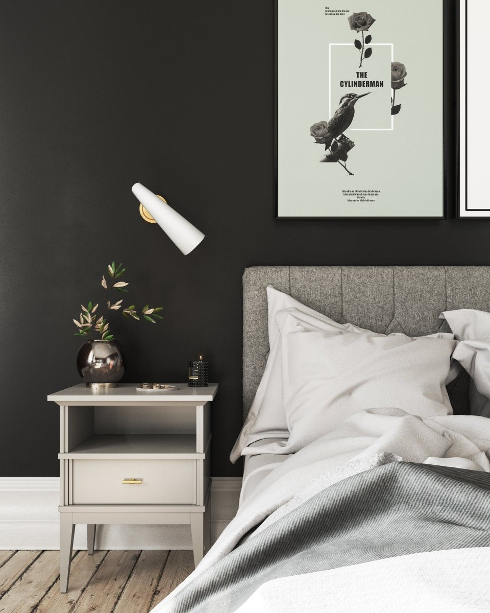 Murale Gabriel - Or vieilli / blanc by Alora Lighting | Luminaires & cie