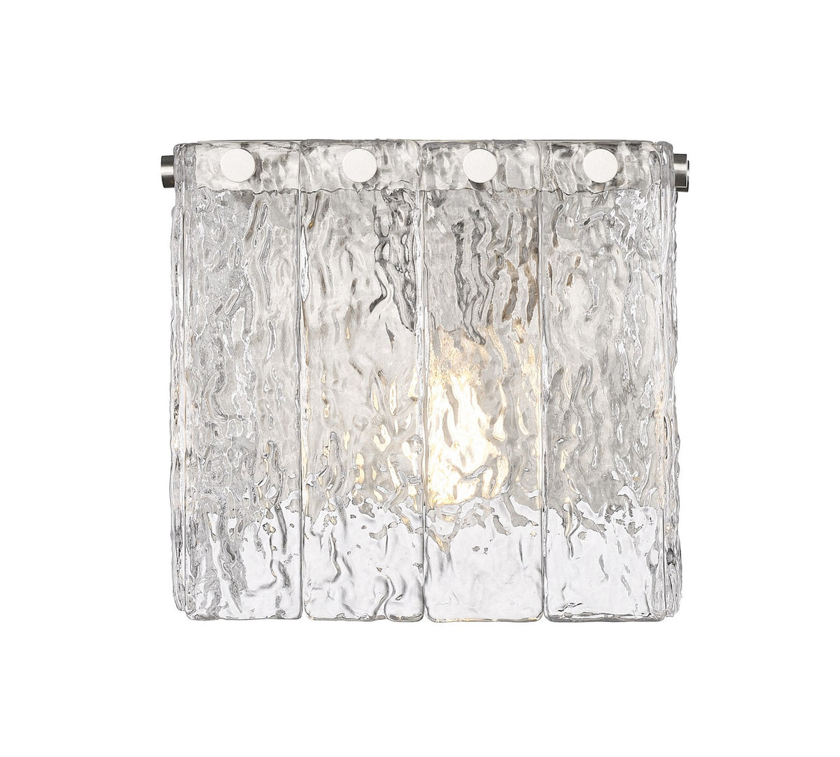 Applique murale Glacier Nickel brossé, 7 3/4" – vue 3