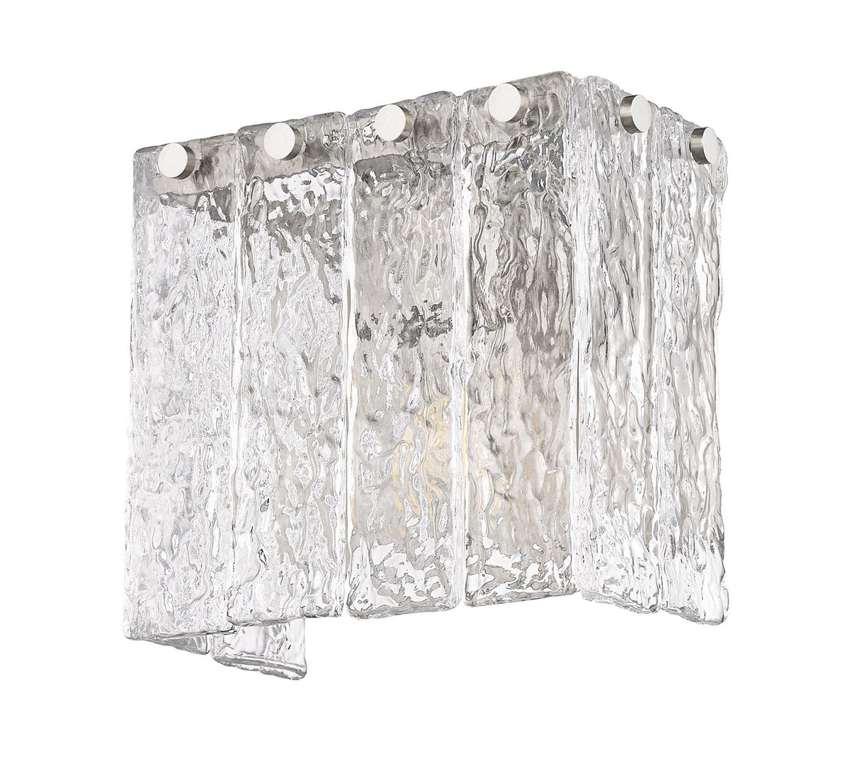 Applique murale Glacier Nickel brossé, 7 3/4" – vue 4