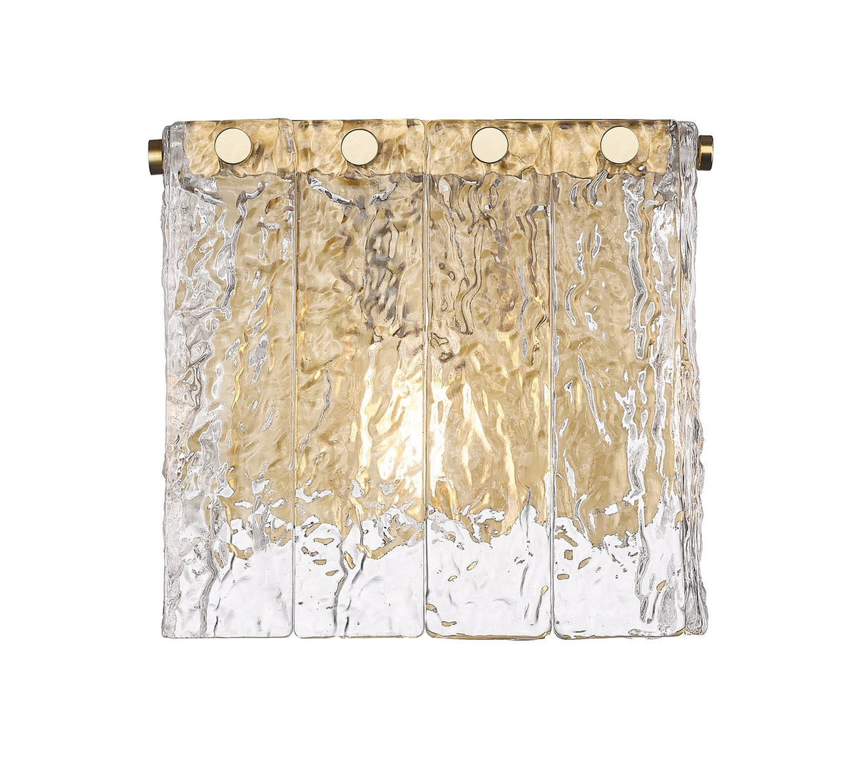 Applique murale Glacier Or moderne, 7 3/4" – vue 3