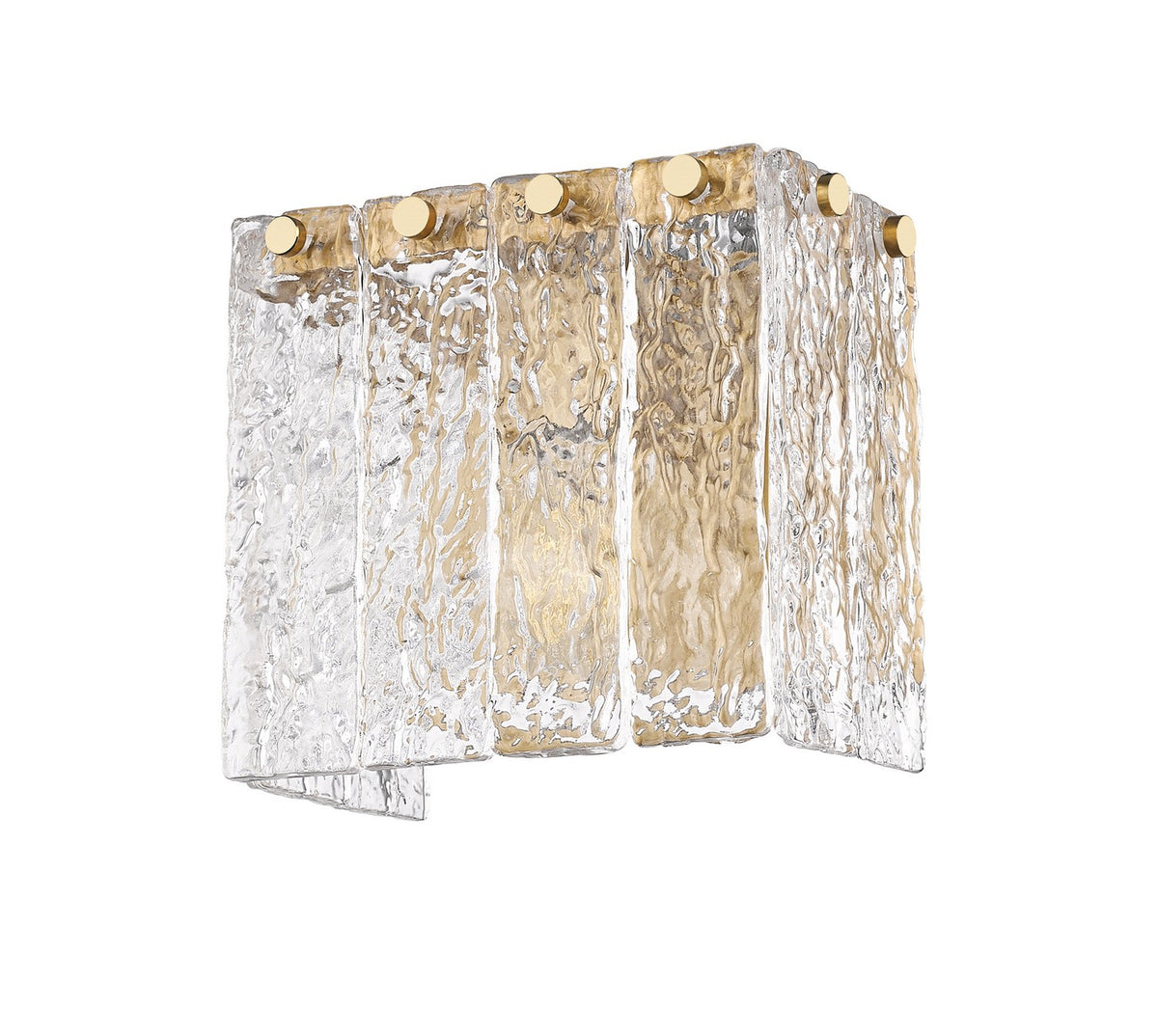 Applique murale Glacier Or moderne, 7 3/4" – vue 4
