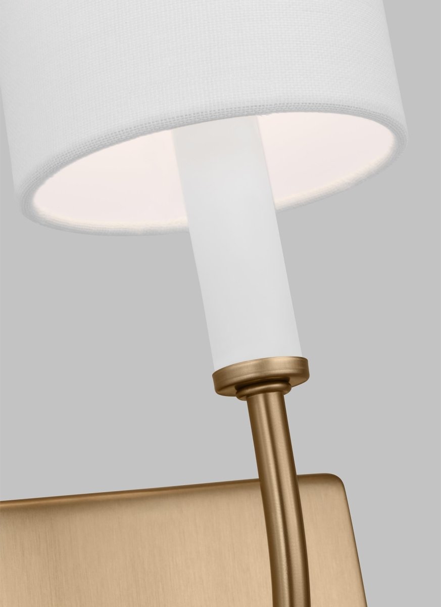 Murale Greenwich - Laiton satiné Ampoules non - incluses by Visual Comfort Studio | Luminaires & cie