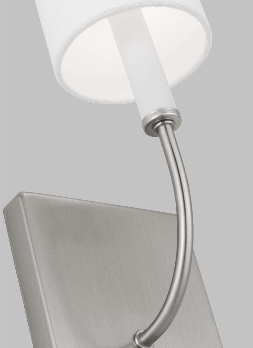 Murale Greenwich - Nickel brossé Ampoules non - incluses by Visual Comfort Studio | Luminaires & cie