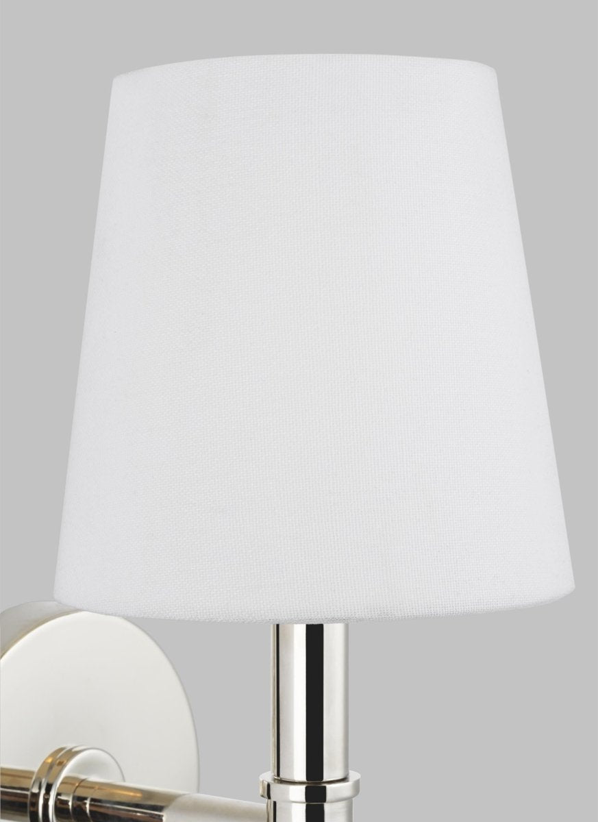 Murale Hanover - Nickel poli by Visual Comfort Studio | Luminaires & cie