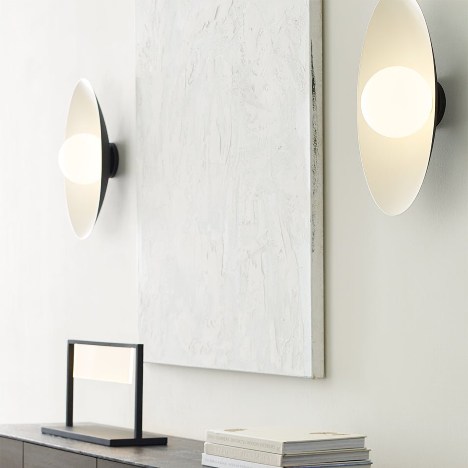 Murale Joni - Noir Mat 13" by Tech Lighting | Luminaires & cie