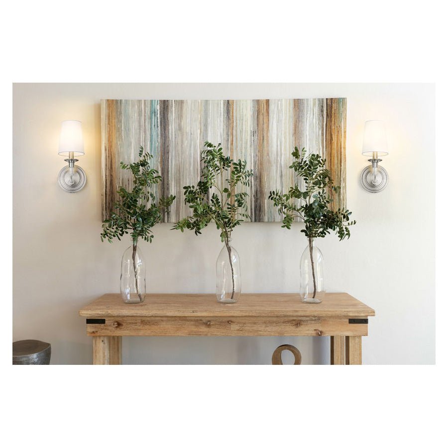 Murale Katerina - Nickel brossé 5 1/4" by Z - Lite | Luminaires & cie