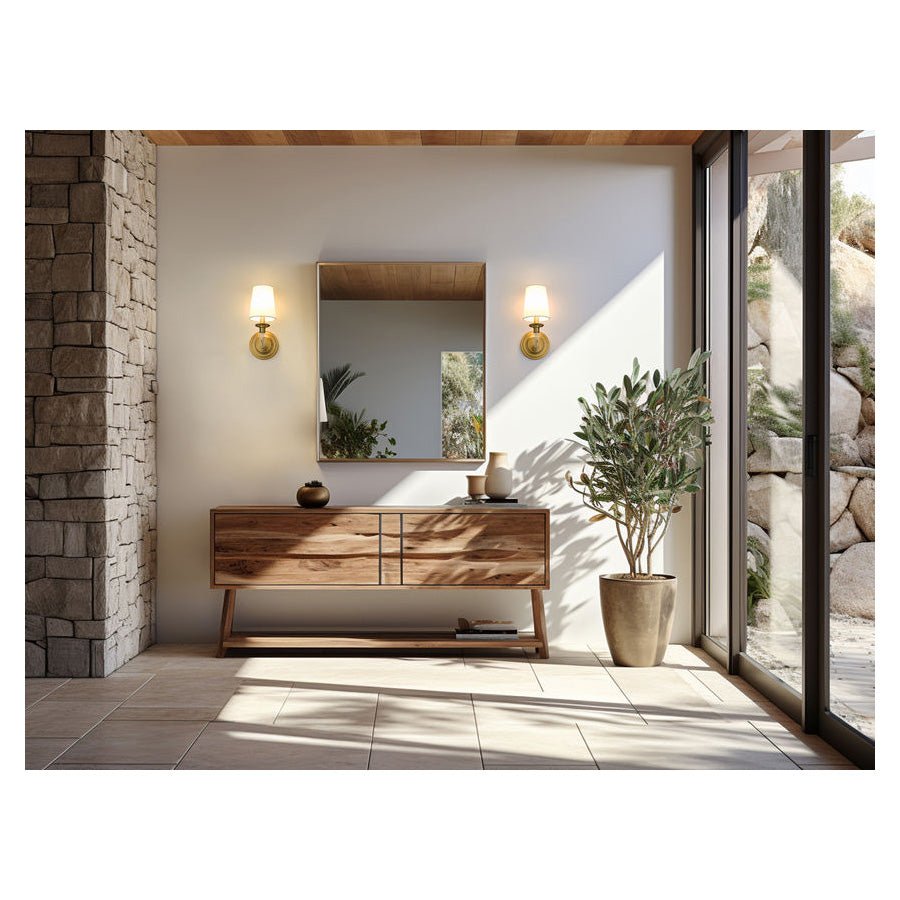 Murale Katerina - Laiton frotté 5 1/4" by Z - Lite | Luminaires & cie