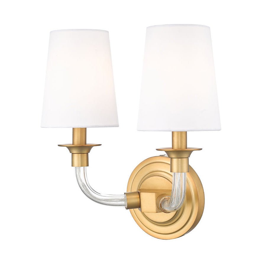 Murale Katerina - Laiton frotté 11 1/2" by Z - Lite | Luminaires & cie