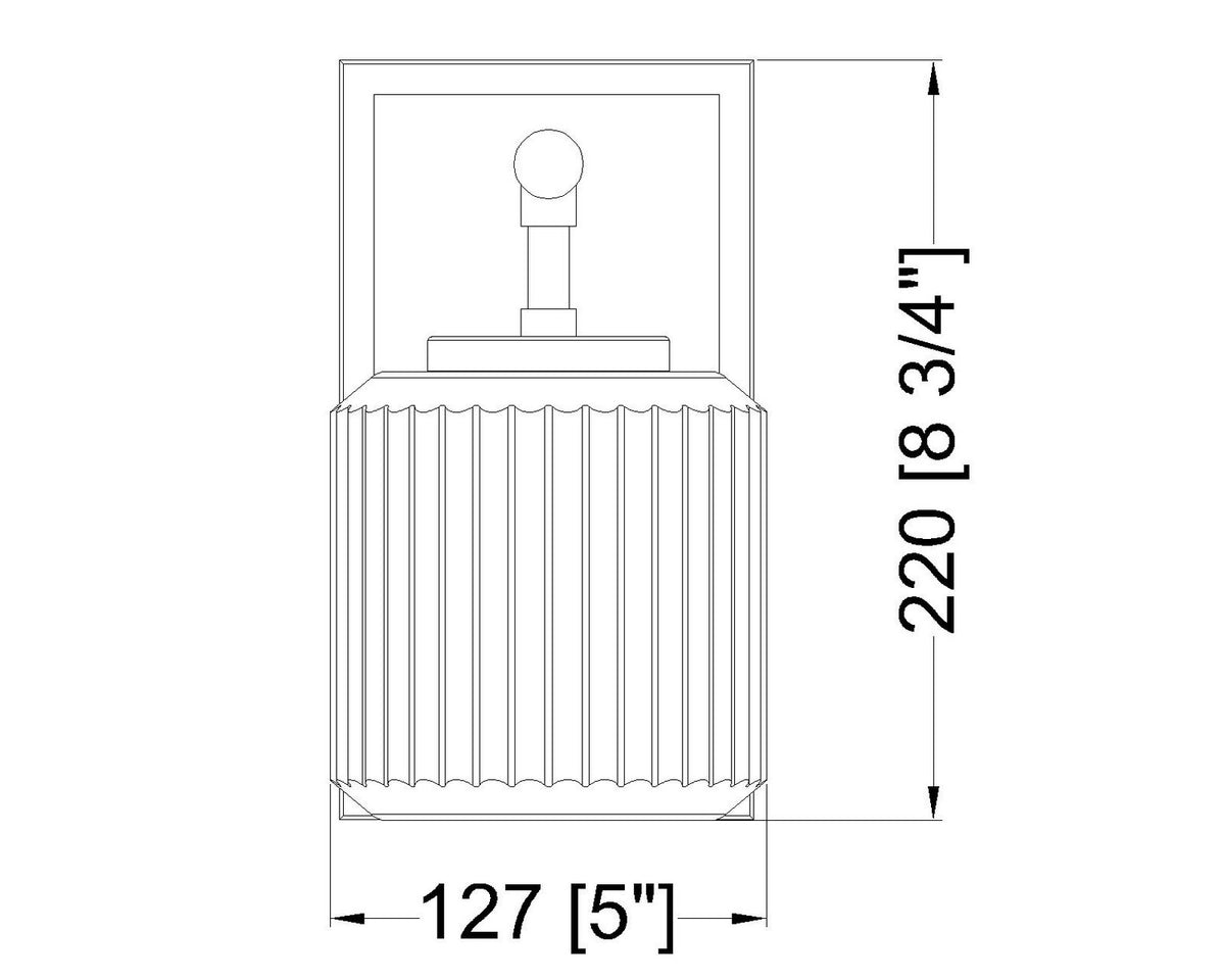 Applique murale Landon Nickel brossé – vue 6
