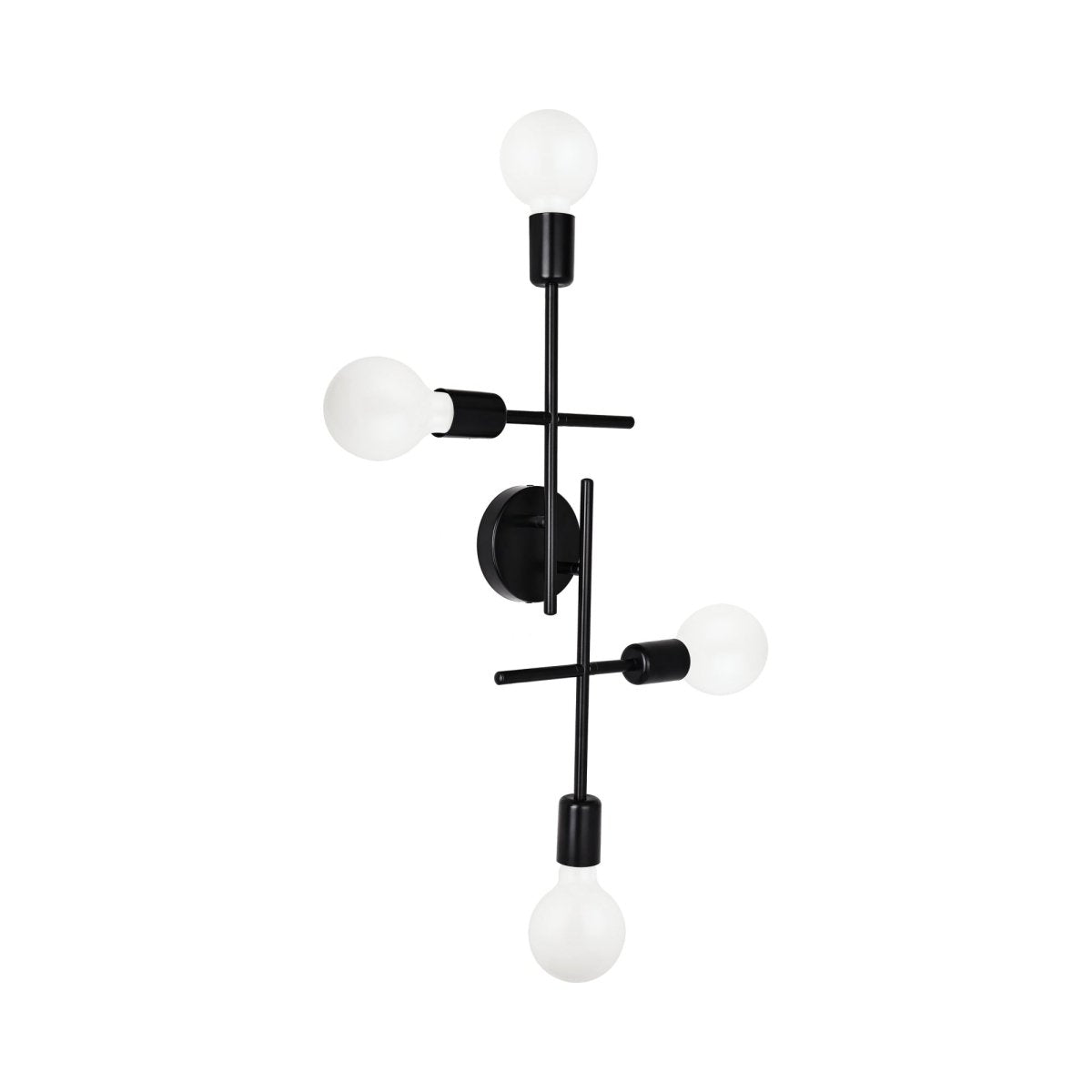 Murale linéaire Avondale - Noir mat 12 1/8" by Eglo | Luminaires & cie