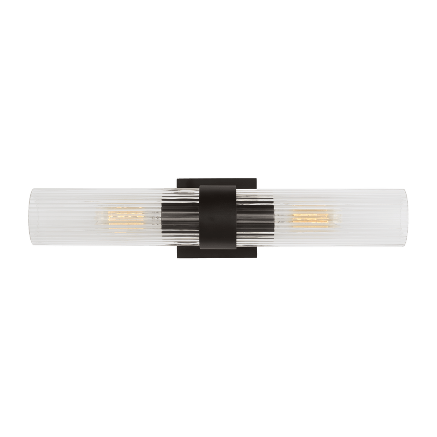 Murale linéaire Geneva - Fer vieille by Visual Comfort Studio | Luminaires & cie