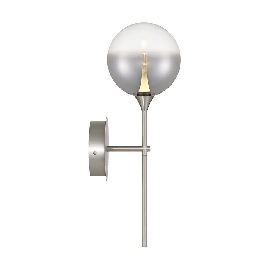 Murale Lisa - Nickel satiné Fumé by Eurofase | Luminaires & cie