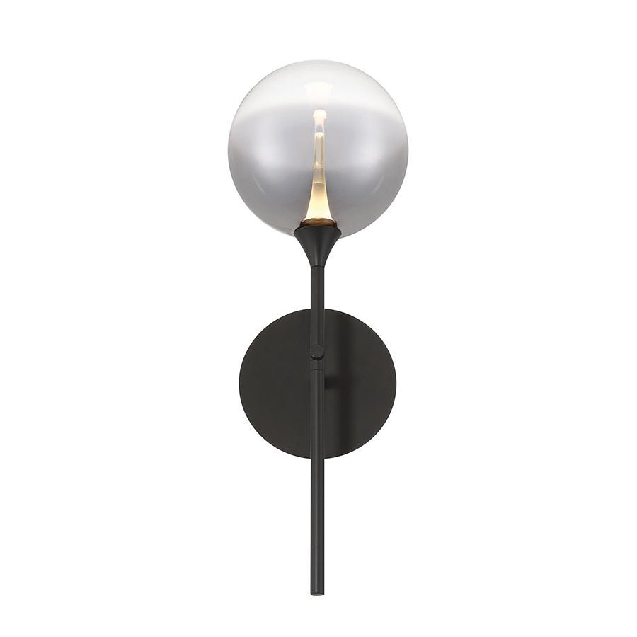 Murale Lisa - Noir mat Fumé by Eurofase | Luminaires & cie