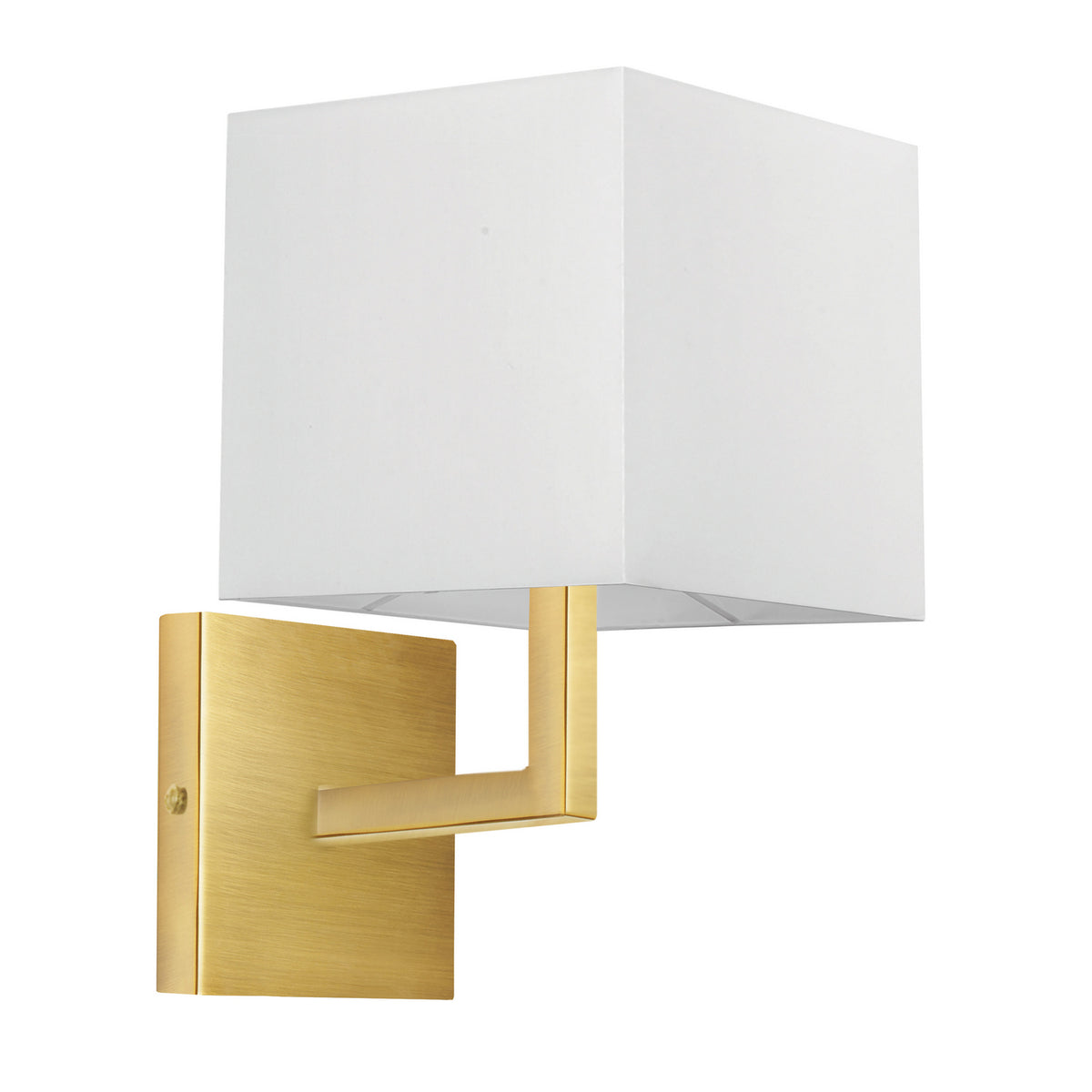 Applique murale Lucas Laiton vieilli, Blanc – Dainolite