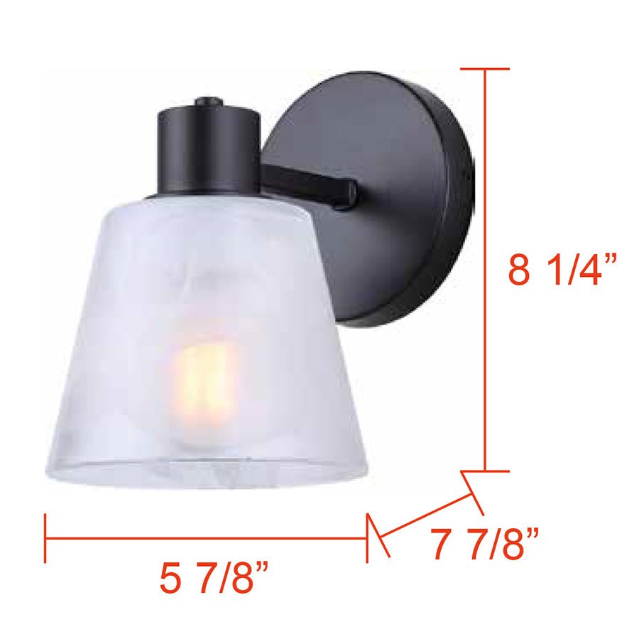 Murale Luelle - Nickel brossé by Canarm | Luminaires & cie