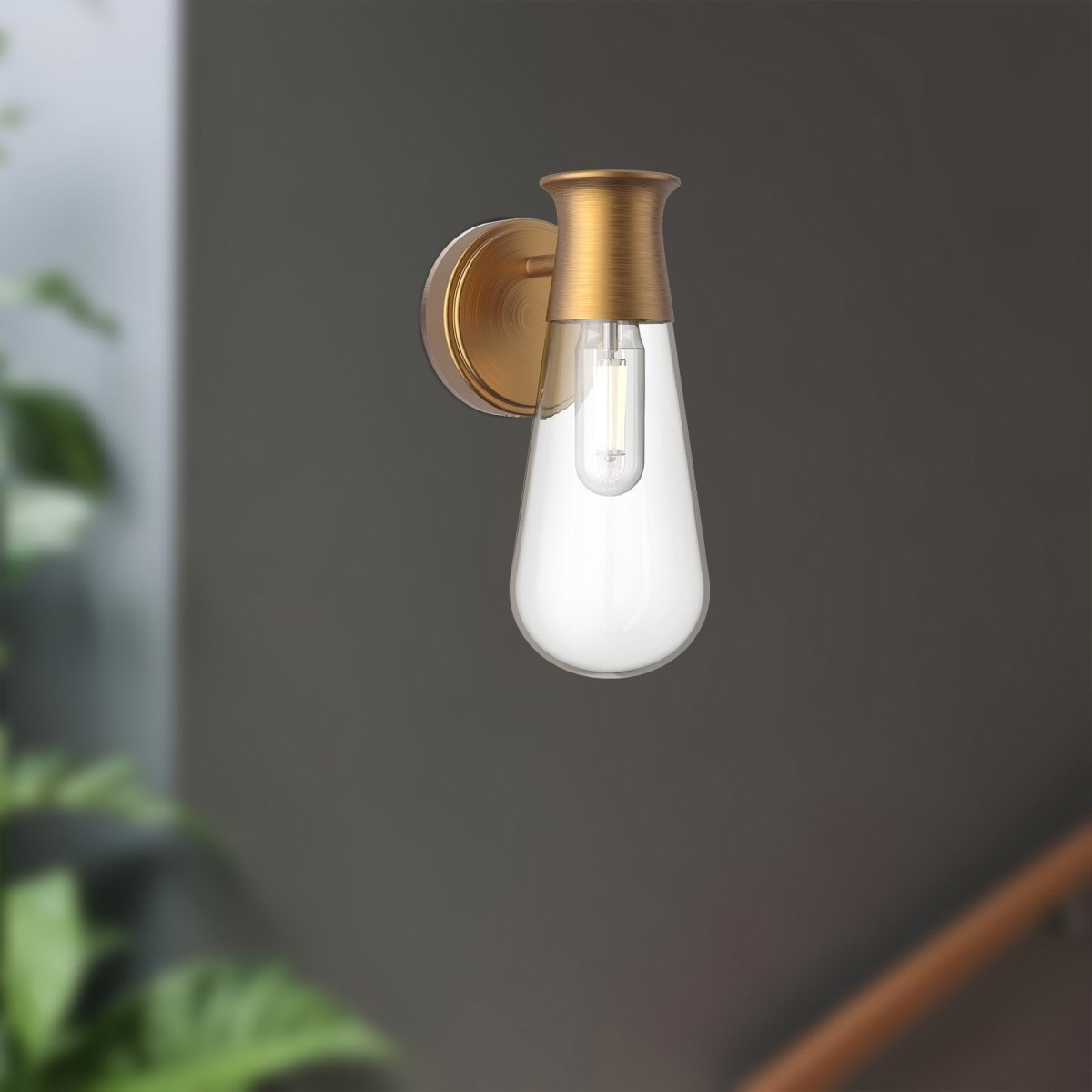 Murale Marcel - Or vieilli 4 5/8" by Alora Lighting | Luminaires & cie