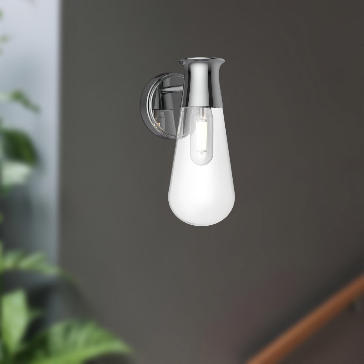 Murale Marcel - Chrome 4 5/8" by Alora Lighting | Luminaires & cie