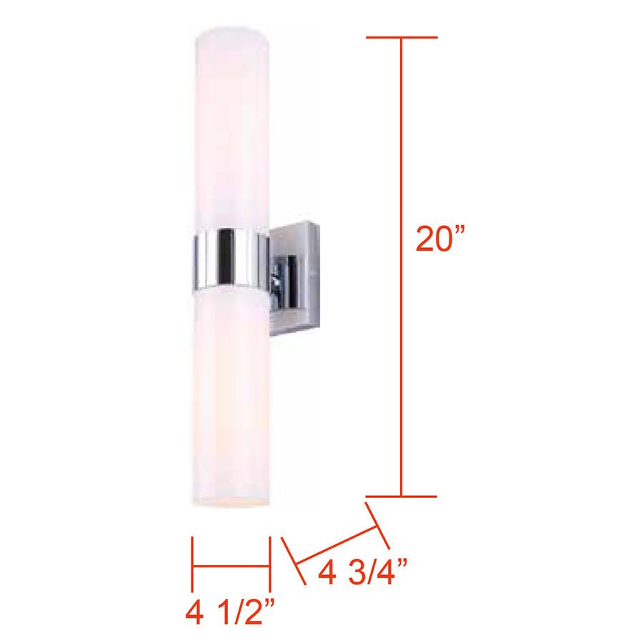 Murale Maxine - Chrome by Canarm | Luminaires & cie