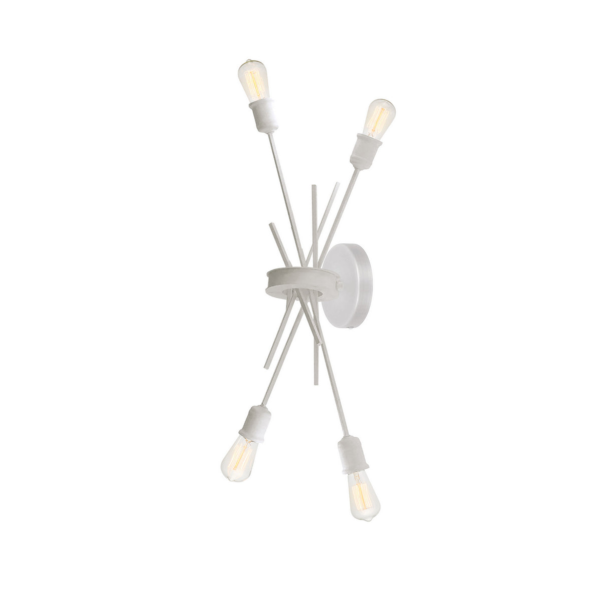 Applique murale Nebraska Blanc / Blanc mat – Dainolite
