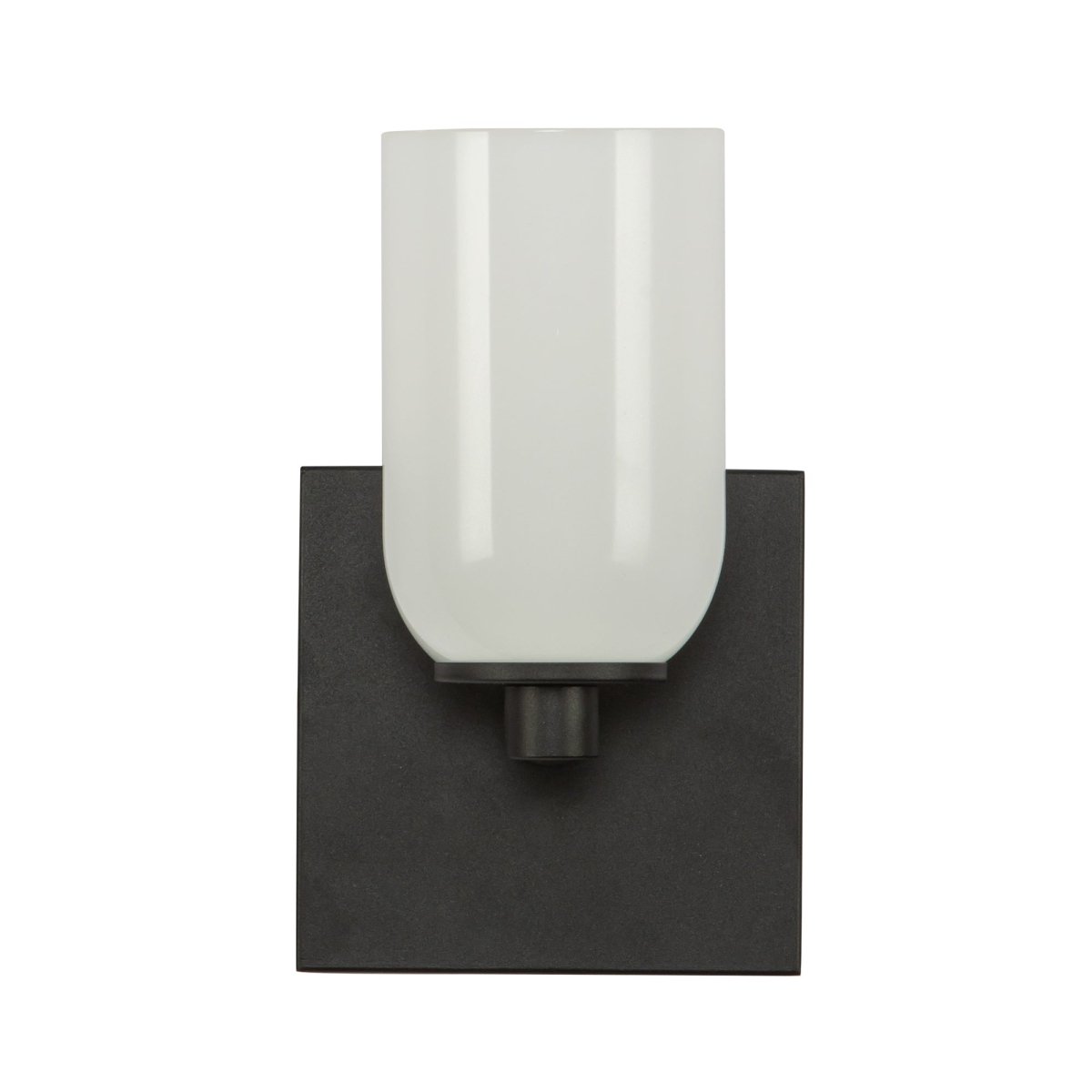 Murale Nola - Verre d'opale noir / brillant 9" by Kuzco Lighting | Luminaires & cie