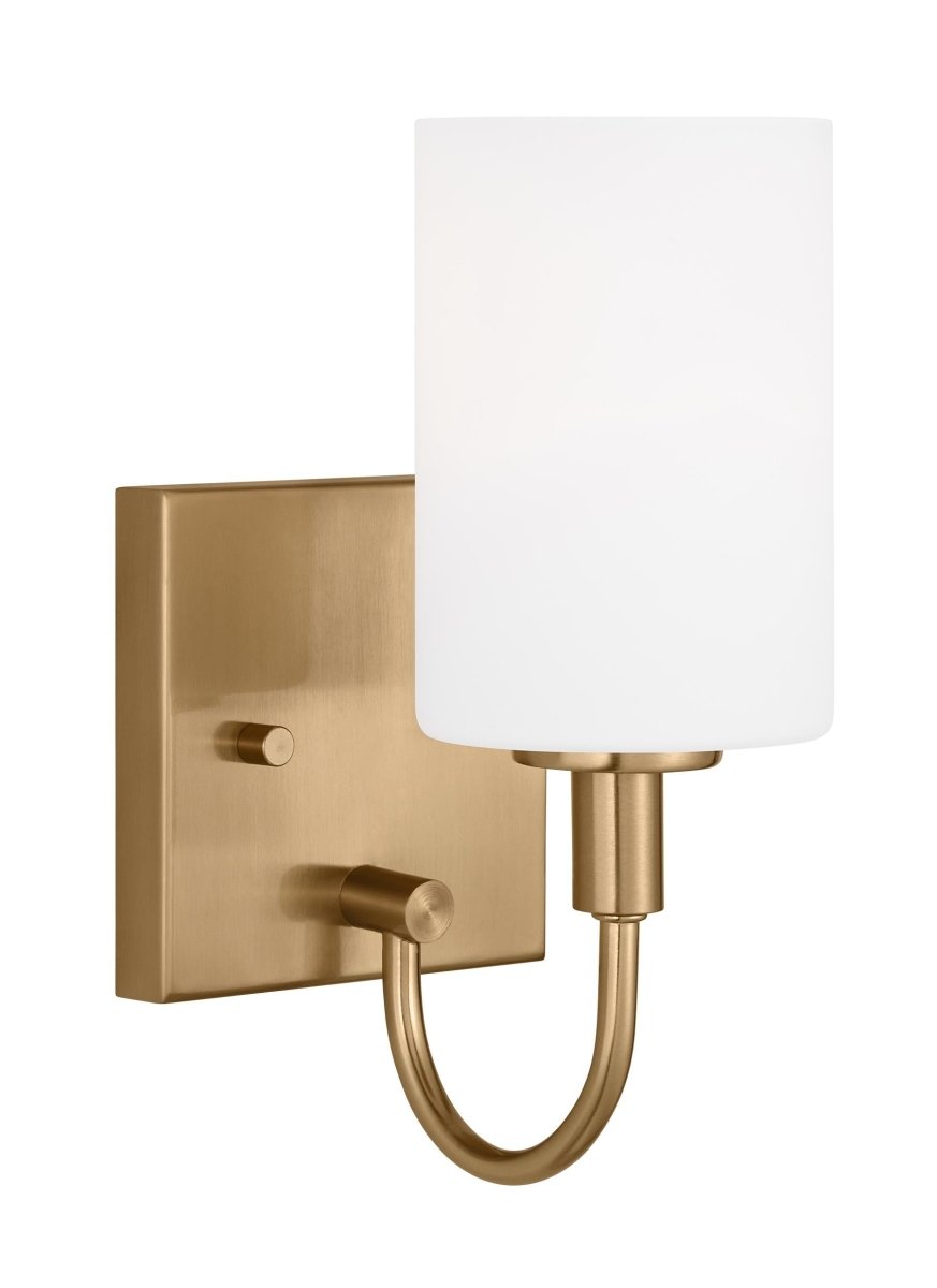 Murale Oak Moore - Laiton satiné Ampoules non - incluses by Visual Comfort Studio | Luminaires & cie