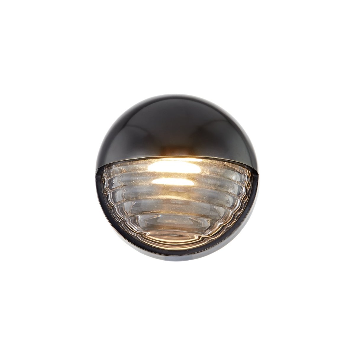 Murale Palais - Verre à côte / bronze urbain by Alora Lighting | Luminaires & cie