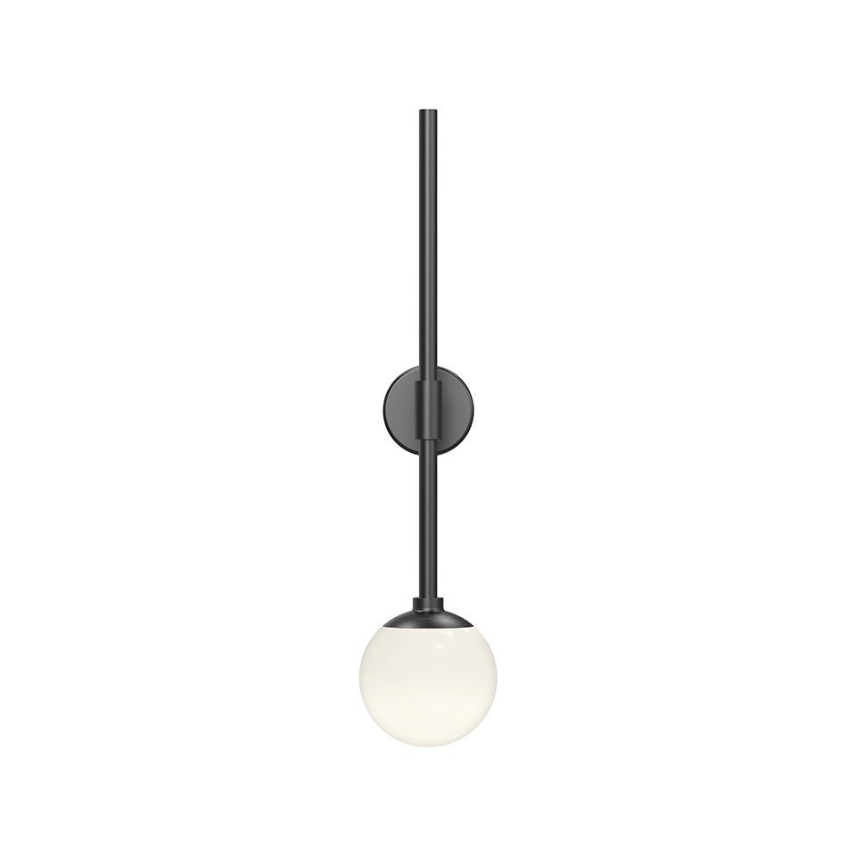 Murale Sabon - Noir Satiné 12.25" by Sonneman | Luminaires & cie