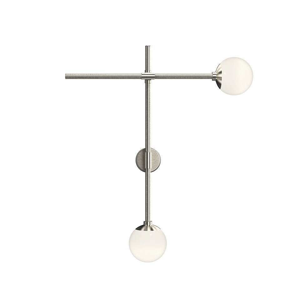 Murale Sabon - Nickel satiné 14.75" by Sonneman | Luminaires & cie