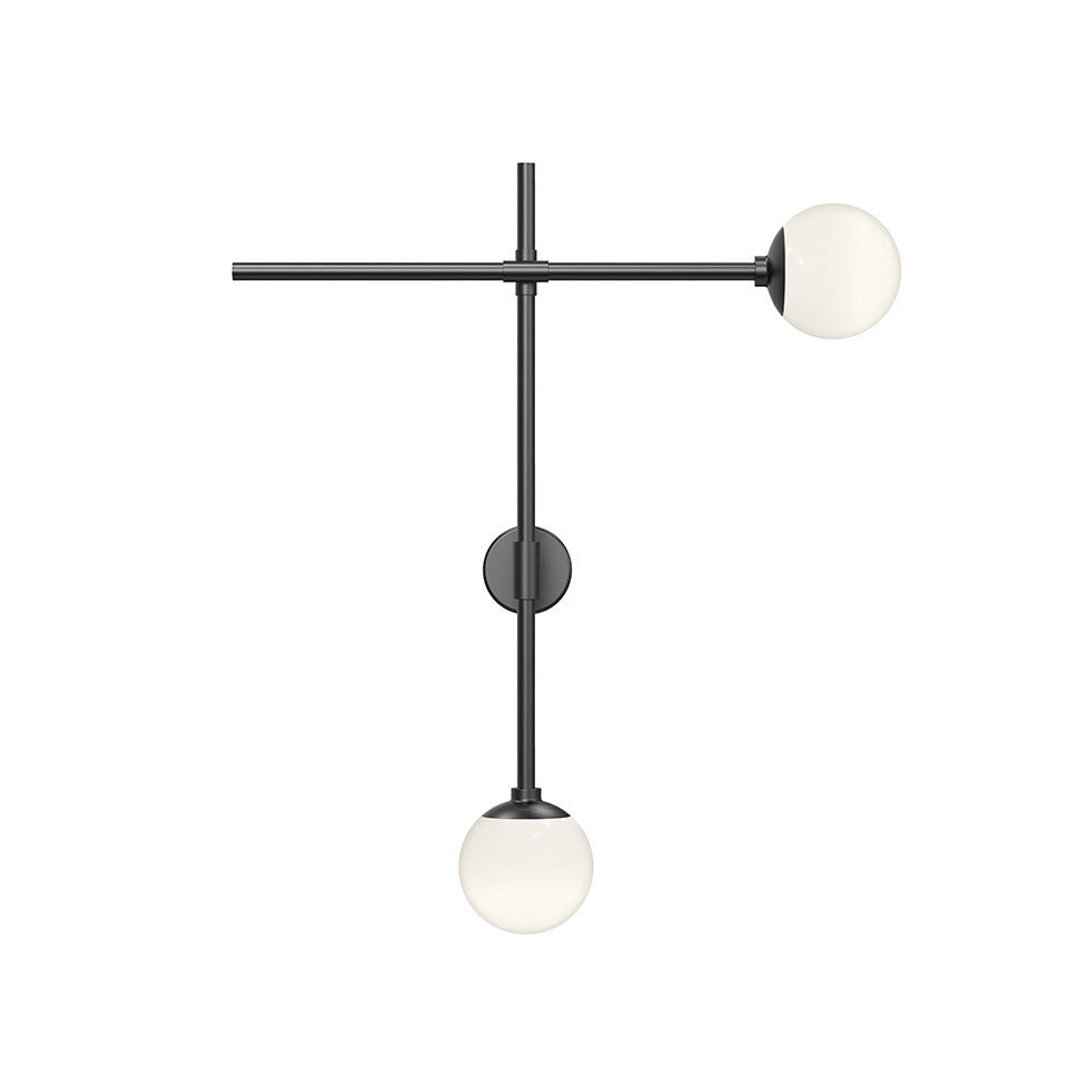 Murale Sabon - Noir Satiné 14.75" by Sonneman | Luminaires & cie
