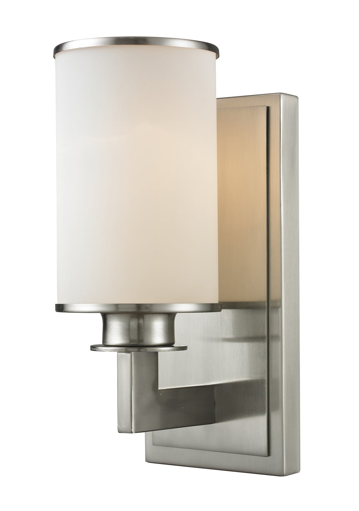 Applique murale Savannah Nickel brossé, Opale mate – Z-Lite