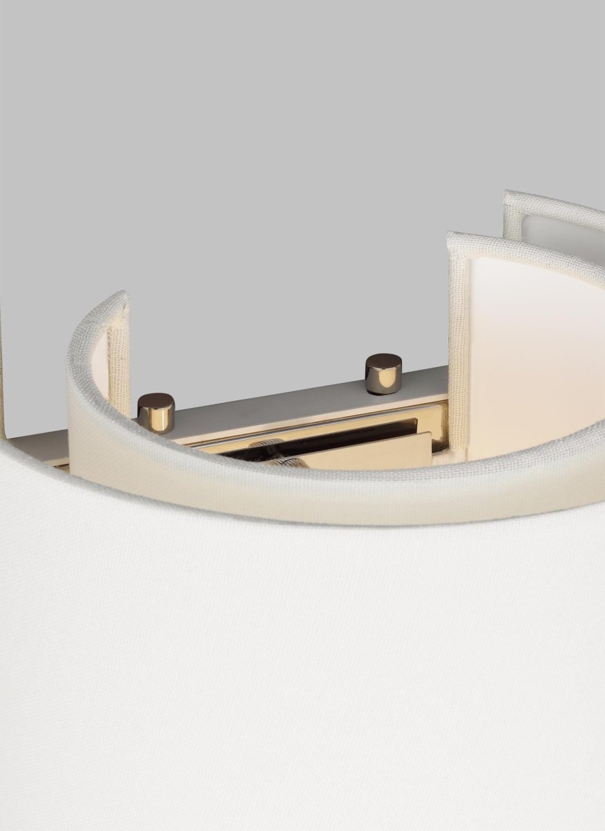 Murale Sawyer - Nickel poli by Visual Comfort Studio | Luminaires & cie