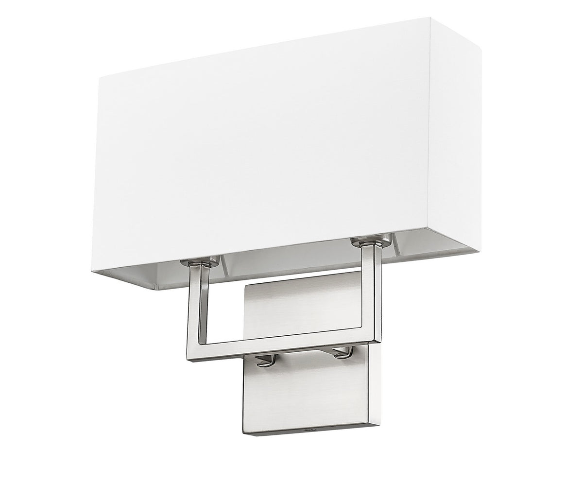 Applique murale Saxon Nickel brossé, 12" – vue 4