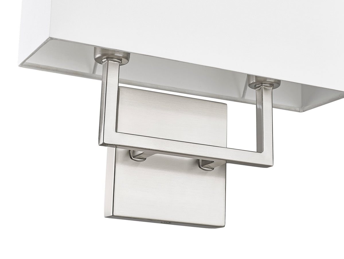 Applique murale Saxon Nickel brossé, 12" – vue 5