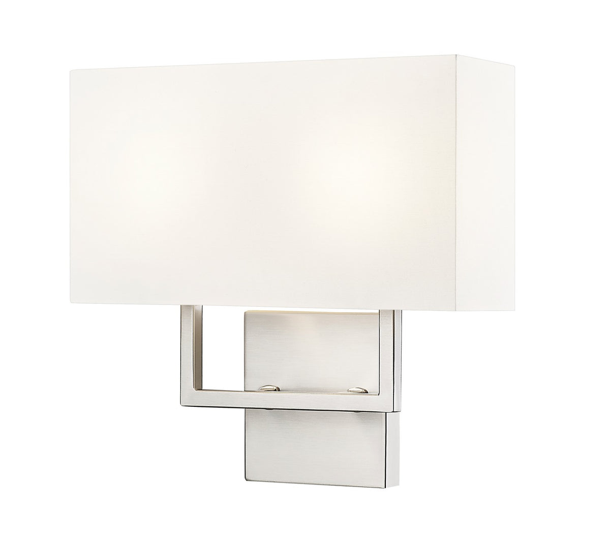 Applique murale Saxon Nickel brossé, 12" – Z-Lite
